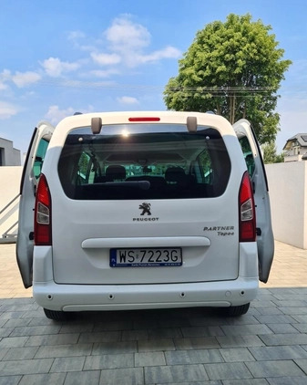 Peugeot Partner cena 32000 przebieg: 234100, rok produkcji 2016 z Siedlce małe 56